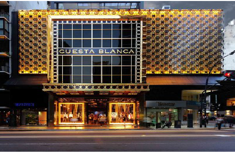 旺苍门头设计与商业空间的纽带。