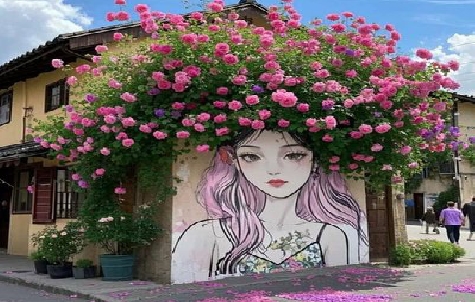 旺苍怎么设计网红打卡墙绘