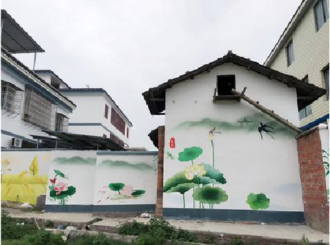 旺苍室外墙绘-从选材到保养。