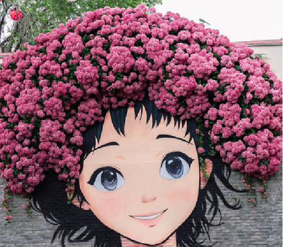 旺苍墙体彩绘-网红墙打卡