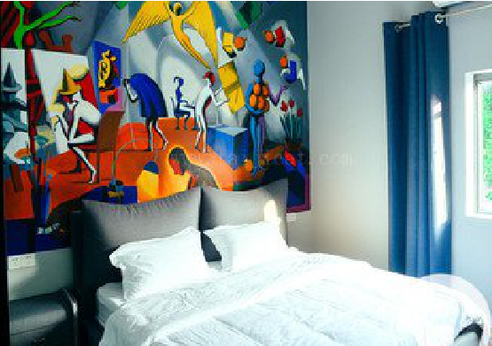 旺苍对于酒店的墙体彩绘而言更注重哪些方面？