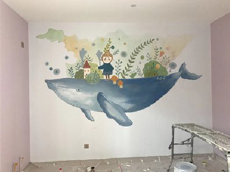 旺苍手绘墙的特点及优势。