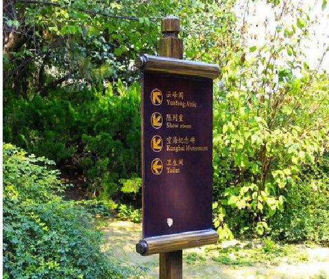 旺苍标识牌与环境之间有什么关系？